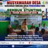 Musyawarah Desa dan Rembuk Stunting Tahun Anggaran 2026 di Balai Desa Lubuk Saung, Kecamatan Seberang Musi, Kabupaten Kepahiang.