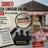Tim GOLBE menyoroti pengelolaan Dana Desa Linggar Galing Bengkulu Tengah periode 2022-2025.