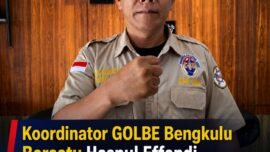 Koordinator GOLBE Bengkulu Bersatu Hasnul Effendi memberikan pelurusan terkait informasi proyek Preservasi Jalan Lais–Kerkap senilai Rp94,9 miliar.